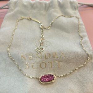 Kendra Scott Fuchsia Necklace